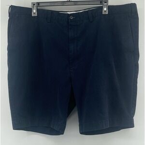Polo Ralph Lauren Men's Chino Shorts Flat Front Navy Blue 48B Big Preppy Classic